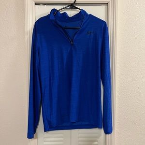 Nike 1/4 zip pullover men’s size small blue